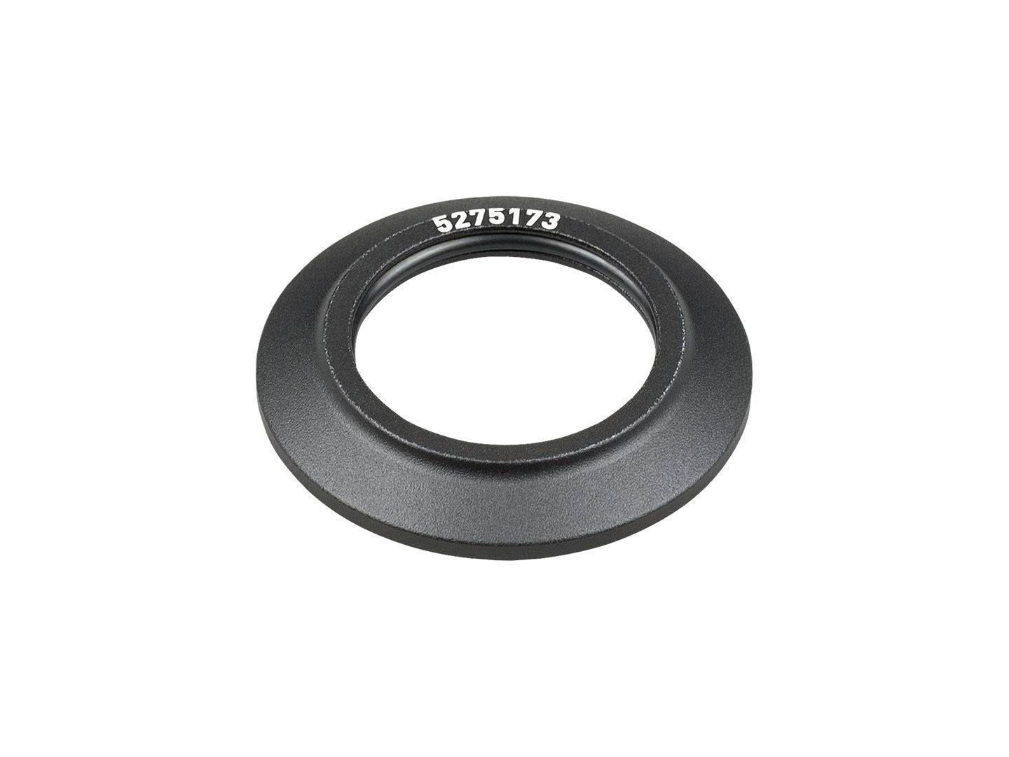 Trek Fuel EXe 2023-2024 upper headset bearing cover in black, bike component for headset protection and smooth steering.