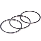 Pair of M Part cassette spacers for bike drivetrain alignment and precise shifting, shown in the image.