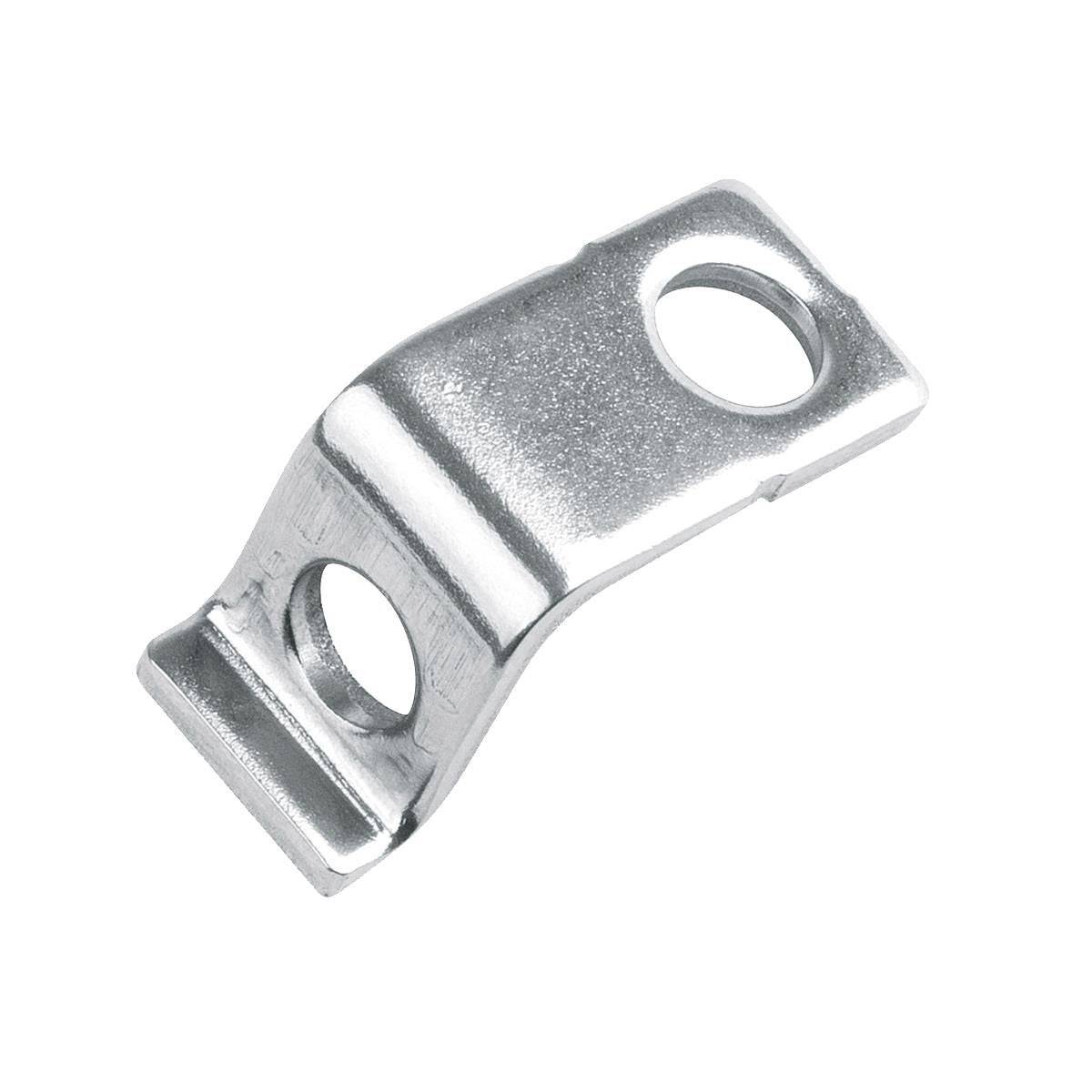 Set of four SKS angled fork brackets for Suntour forks, securing mudguards on bicycle front forks.
