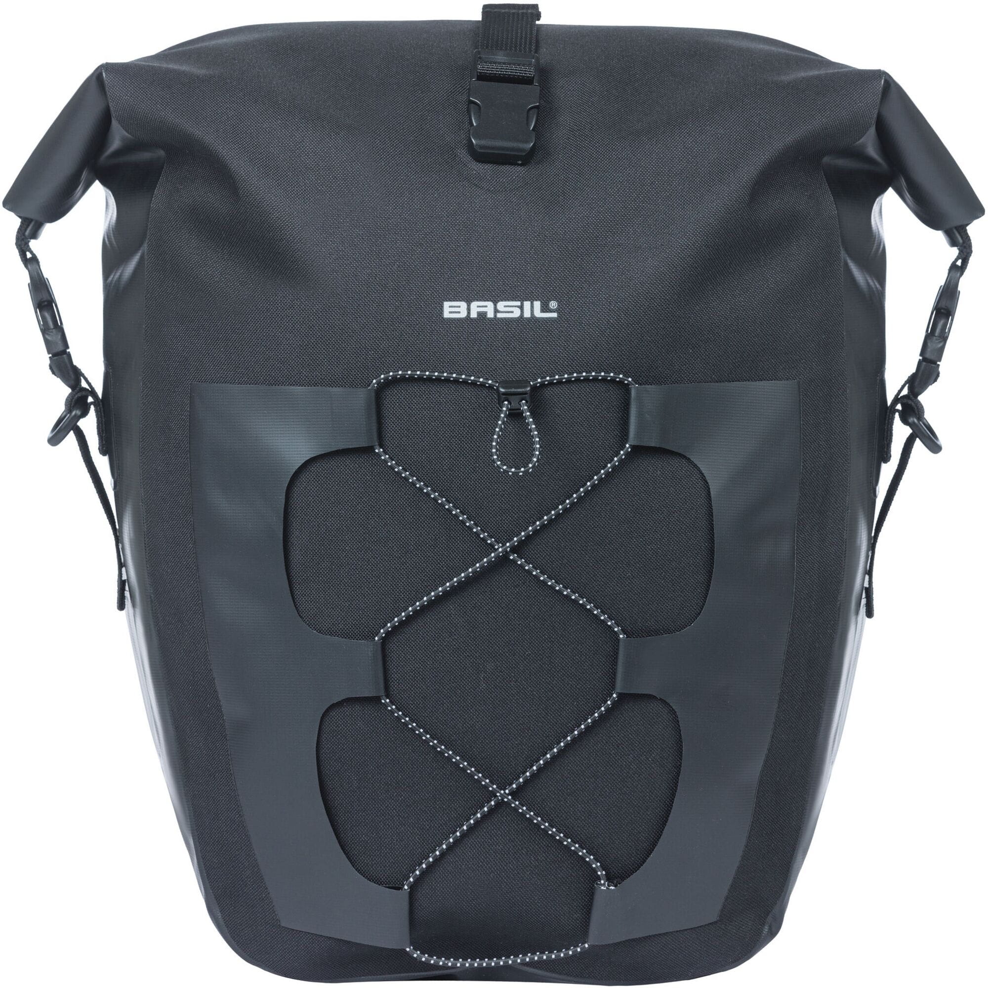 Basil Panniers & Bags - Navigator Waterproof L single bag 25-31Lblack | Swinnerton Cycles