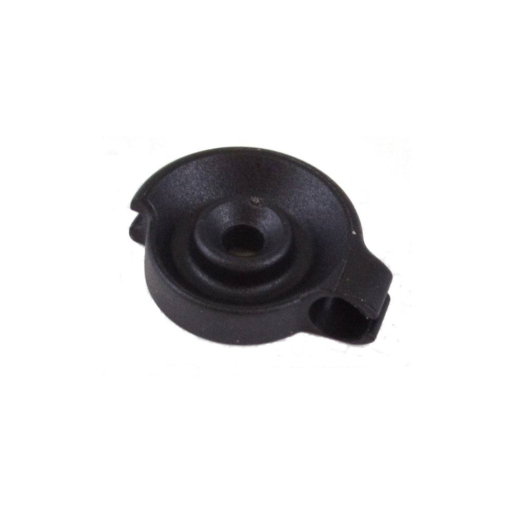 Fox Seatpost Pulley with narrow molded cable routing for smooth shifting performance, shown in a close-up view.