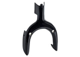 Trek Speed Concept Small Gen 2 front brake cover in black, bike brake protector, installed on a high-performance road bike component