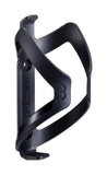 Black BBB BBC-41 FastCage bike bottle cage mounted on a bicycle, lightweight and adjustable bike accessory for holding water bottles.