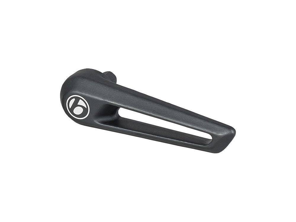 Black Bontrager Switch Lever Tool 6mm for Switch Flip Thru-Axles, used for bike component replacement and maintenance.