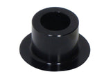 Black Bontrager DT240 12mm drive side axle end cap for 142/148mm rear hub, components for bicycle wheel hubs.