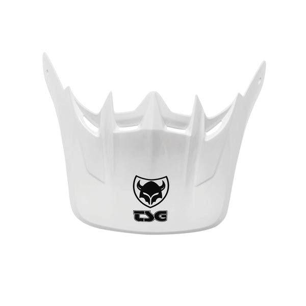 TSG Staten full face helmet replacement visor with screws, clear safety shield for motorcycle or sports helmet.