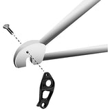 Durable M Part gear hanger for bike frame, specialized component replacement part with metal construction.