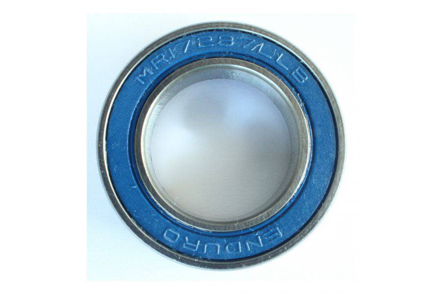 Enduro Bearings MR17287 LLB ABEC 3 cycling bearing with 17x28x7mm size for hubs and bottom brackets, high-quality component.