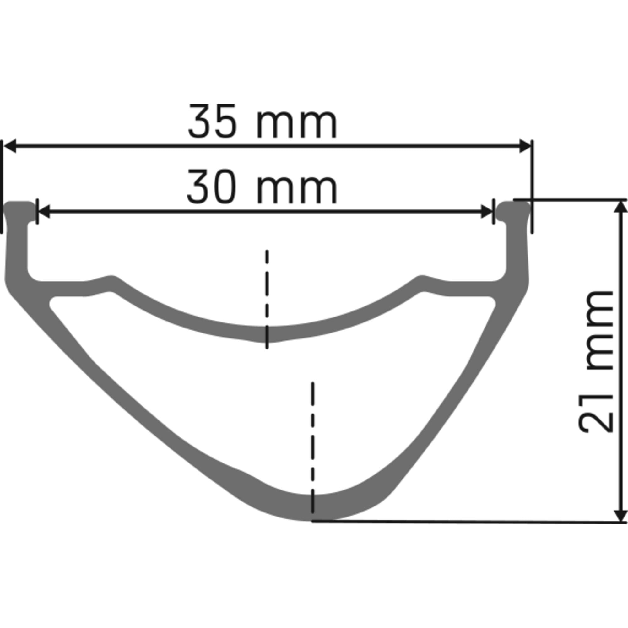 DT Swiss XM 1700 29-inch rear wheel with 30mm rim, BOOST axle, and MICRO SPLINE hub for mountain biking.