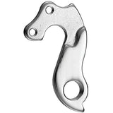 Durable M Part gear hanger for bikes, replacement component, compatible with various bike brands, shown attached to a bike frame.