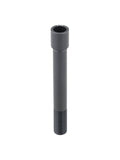Black Trek Speed Concept steering axle compatible with medium and X-small frames, designed for bike components.