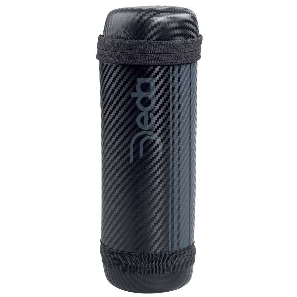 Deda Elementi waterproof EVA bike bottle cage storage case with zipper, compact travel tool bag for cycling accessories.