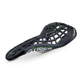 Tioga BMX D-Spyder saddle with carbonite impact-resistant durable bike seat for BMX bikes, shown from the side with sleek design
