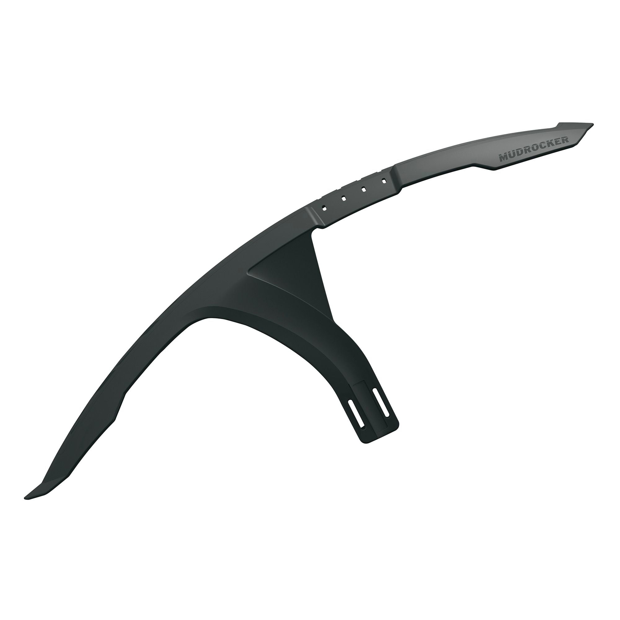 SKS Mudrocker front mountain bike mudguard for 27.5-29 inch wheels, fits tires up to 3.0 inches, with mounting hardware visible