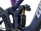 Giant Reign Advanced E+ 0 2026 electric mountain bike with SyncDrive Pro 3 motor and Maestro suspension, shown from side view.