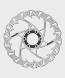 Galfer Shark 6-Bolt Disc Rotor for MTB, high-performance bike brake rotor with vented design and steel construction.