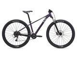 Liv Tempt 29 3 women's mountain bike with Shimano Acera 1x drivetrain, featuring a sturdy frame and knobby tires for trail riding.