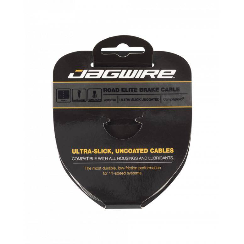 Jagwire Elite Road Brake Cable - Ultra-Slick - Campag Silver 2000mm Campagnolo | Swinnerton Cycles