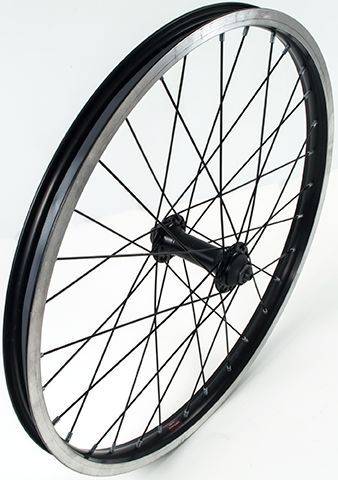 Bontrager Kids' 20-inch quick release mountain bike wheels with tires and hubs, designed for children's MTB bikes.