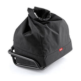 Benno Bikes utility front tray bag attached to a bicycle, durable pannier for bike storage accessory