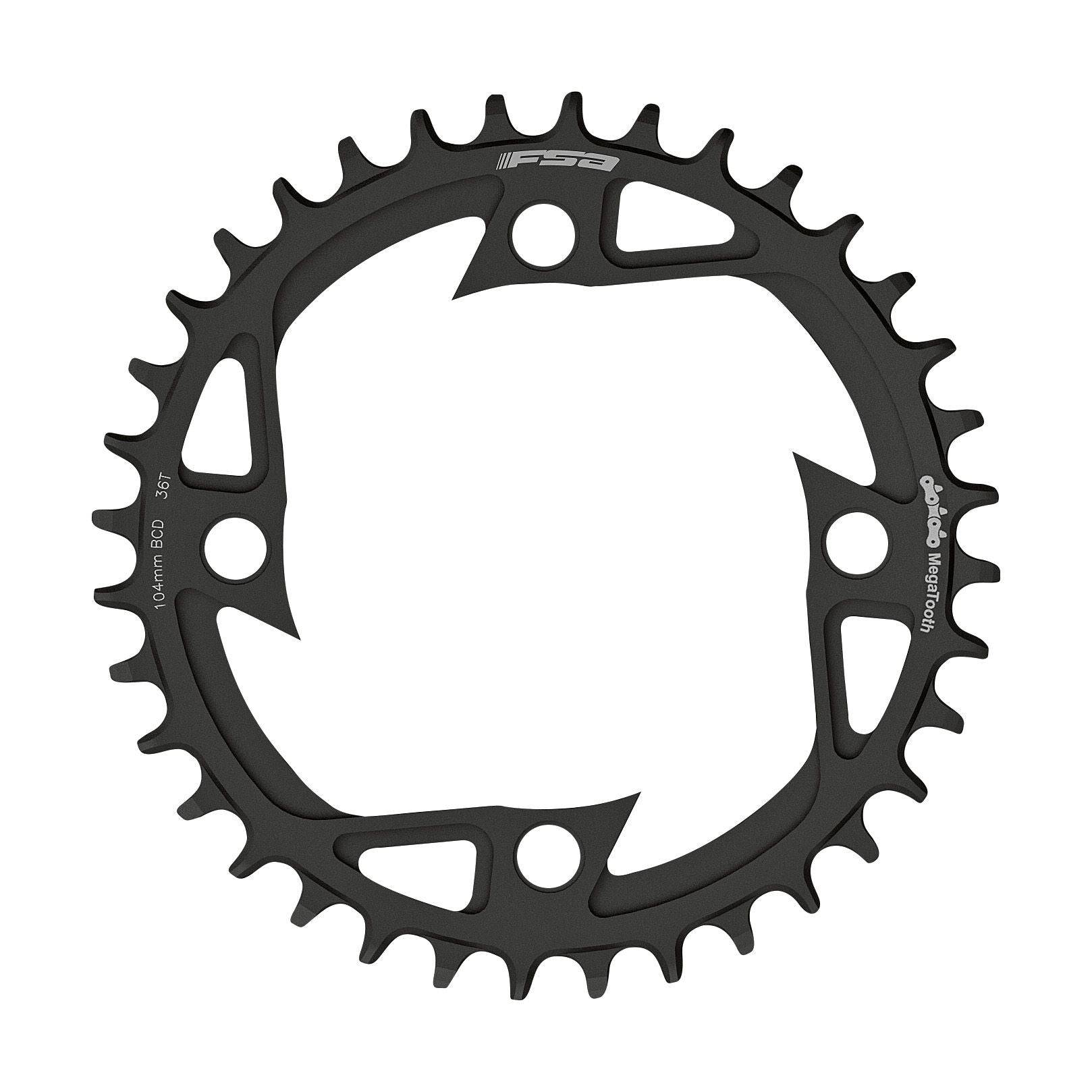 FSA Bosch Steel Ebike Chainring (1x12, 104x42T, WB602, V-Shape) | Swinnerton Cycles