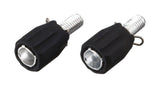 BBB derailleur barrel adjusters for precise cable tension and smooth shifting, shown in a set of two components.