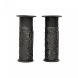 Pair of black Kids Ride Shotgun Dirt Hero Pro Grips for kids' ride-on vehicles, 19mm size, durable accessory for enhanced grip.