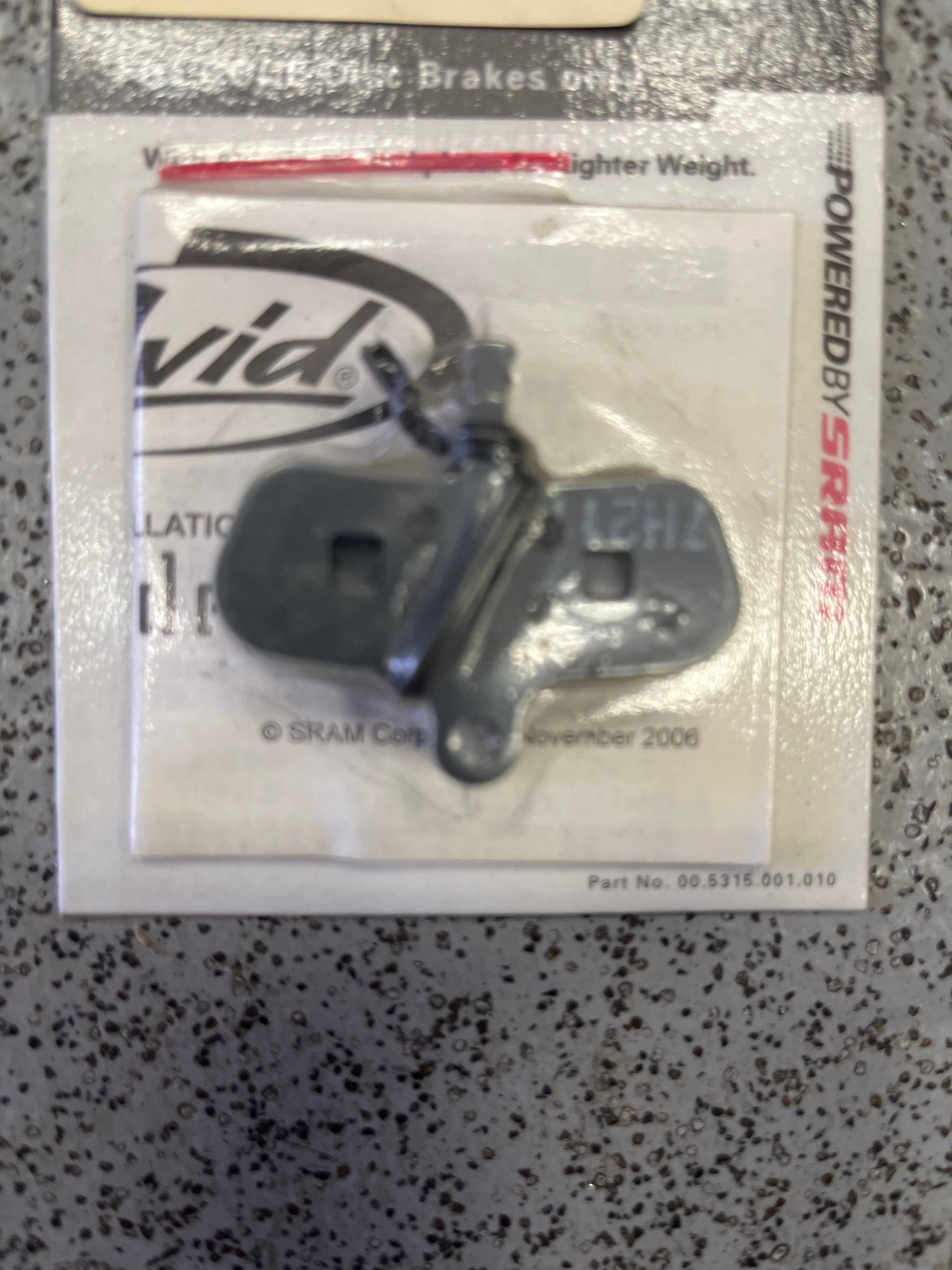 Avid Code Disc Brake Pads Organic W/ Aluminium Back Plate | Swinnerton Cycles