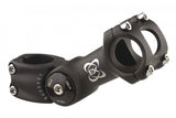 System EX Adjustable Bike Stem with 60° range for 1 1/8" handlebars, bike components for customizable fit