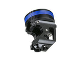 Trek Bontrager Line Elite dropper seatpost actuator assembly in black, showing the smooth seat adjustment mechanism.