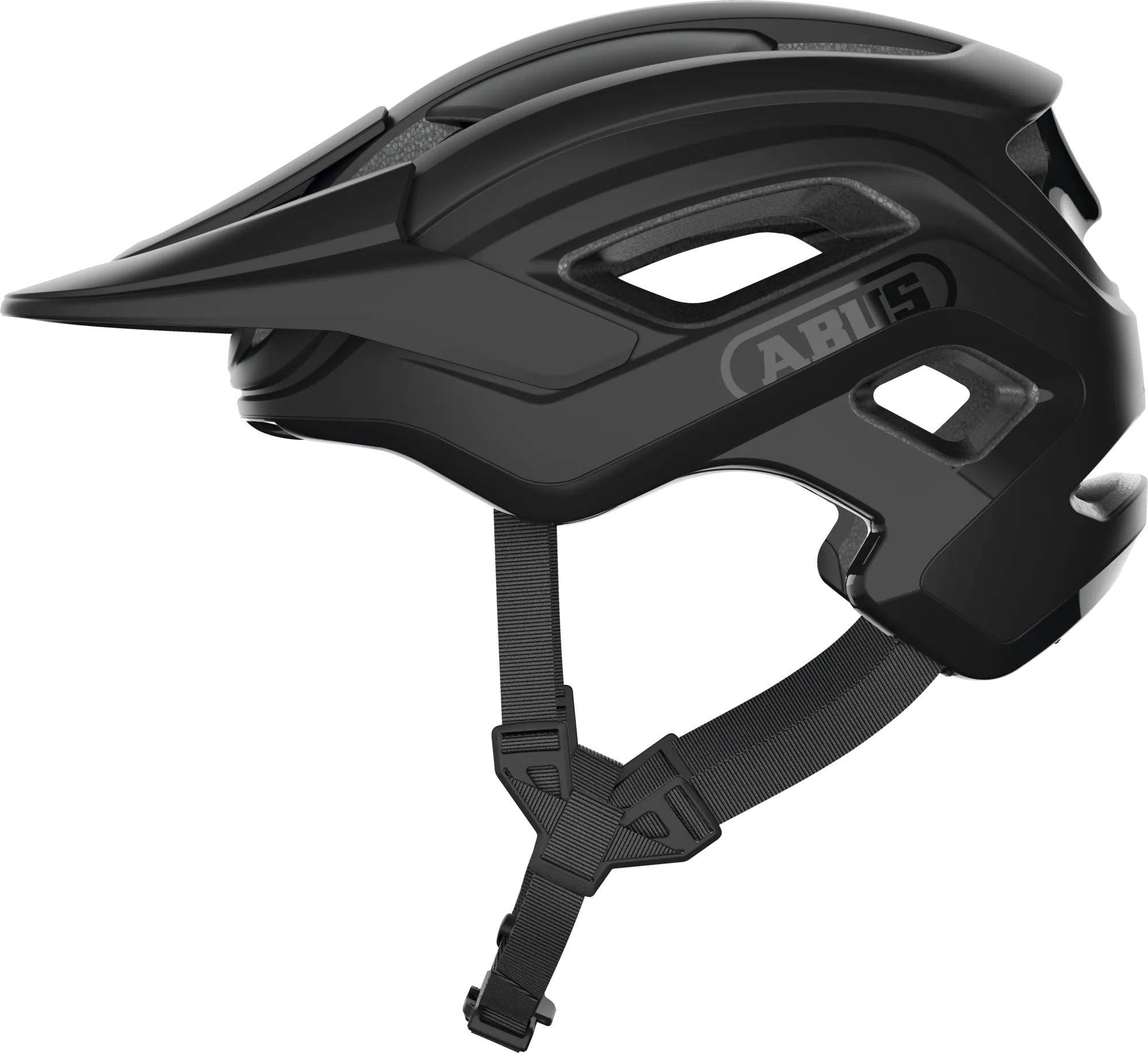 ABUS Cliffhanger MTB helmet with superior ventilation, secure fit, and aerodynamic design for mountain biking.