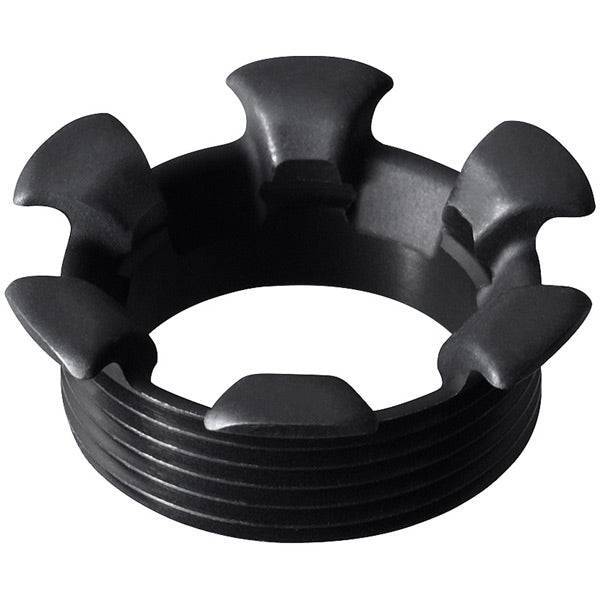 Shimano FC-R9100-P left crank fixing ring replacement for crankset, close-up of spare component on a Shimano components product