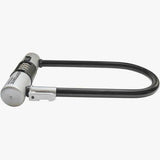 Kryptonite Kryptolok Combo Standard U-Lock with FlexFrame Bracket, durable bike lock with key and combo security features