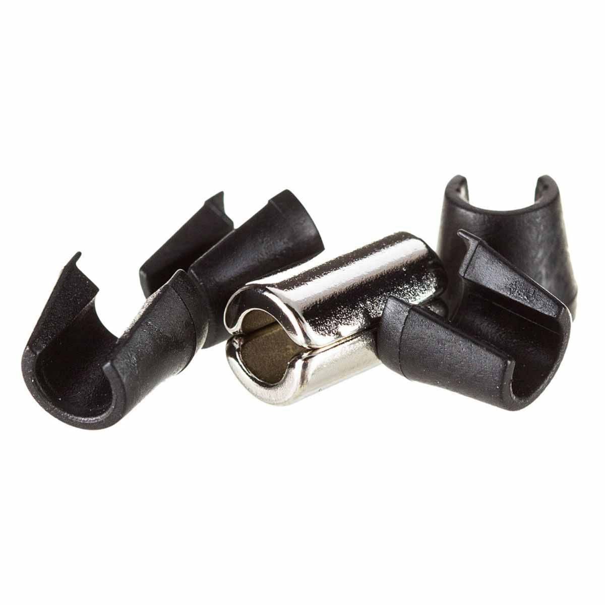 Mavic Tracomp Carbon Spoke Magnet for bike computer accessories, mounted on a bicycle spoke for secure sensor attachment.