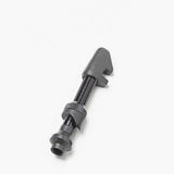 Black DT Swiss lightweight aluminum tubeless valve for 18-25mm asymmetrical rims, designed for bicycle wheel components.