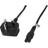 Shimano SM-BCC16 Di2 external battery charger power lead with UK plug for Shimano Di2 electronic shifting components.