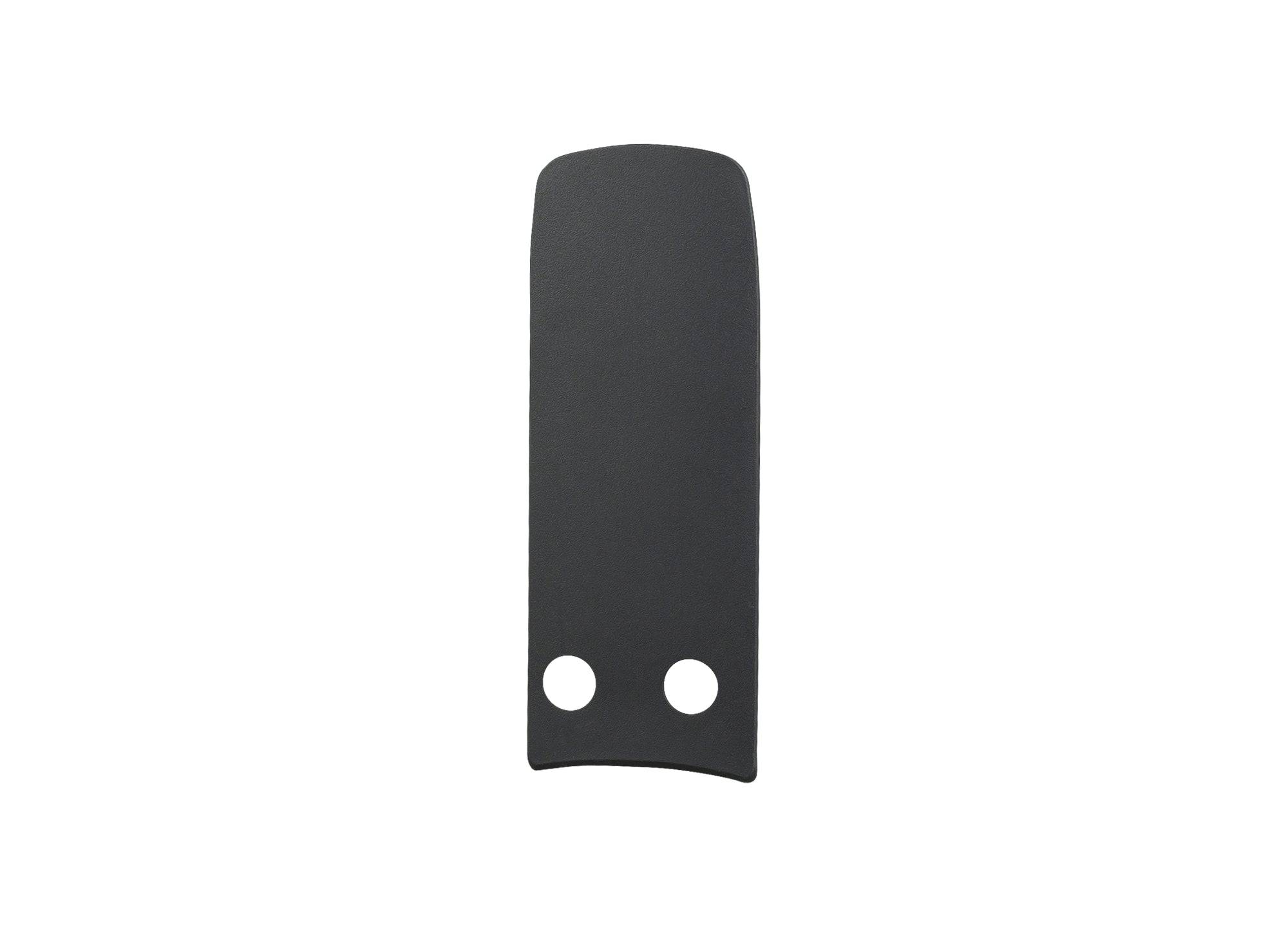 Trek Rail 2020 carbon downtube armor for bike frame protection in black, durable and lightweight component for cycling safety.