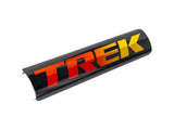 Trek Rail 29 2022 battery cover in paint match for 9.9 and 9.8 625W electric mountain bikes, showing close-up detail.
