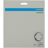Shimano CUES FC-U6000-1 single chainring for MTB and urban bikes, 11/10/9 speed compatible, shown on bike drivetrain