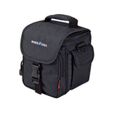 Rixen-Kaul Allrounder Mini Bar Bag 3.5L mounted on bicycle handlebar with KLICKfix adapter, showcasing compact bike accessory.
