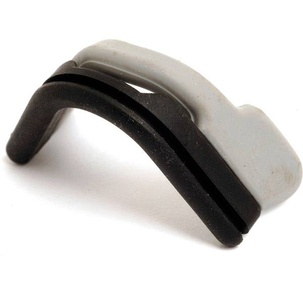 Madison Eyewear spare nose piece for D'Arcs, Shields, Coasters, and D'Flex sunglasses, shown attached to eyewear in close-up.