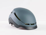 Bontrager Charge WaveCel commuter helmet with Boa fit system and Blendr mount, shown in a side view with ventilation details.