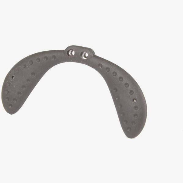 Madison Eyewear Cipher sunglasses with matte black spare nose piece, replacement part for comfortable fit and style.