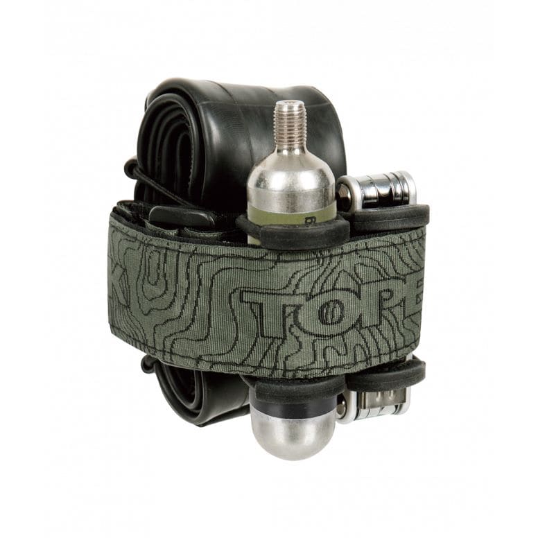 Topeak Elementa Strap bike pannier accessory with secure mounting straps for easy attachment to bike racks.