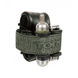 Topeak Elementa Strap bike pannier accessory with secure mounting straps for easy attachment to bike racks.