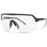 Madison Eyewear Crypto Air Matt Black sunglasses with clear interchangeable lenses, stylish eyewear for modern fashion.