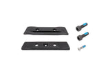 Topeak Fixer Omni & Tri Backup Pump Mount in black, a secure bike accessory mount for pumps and tools.