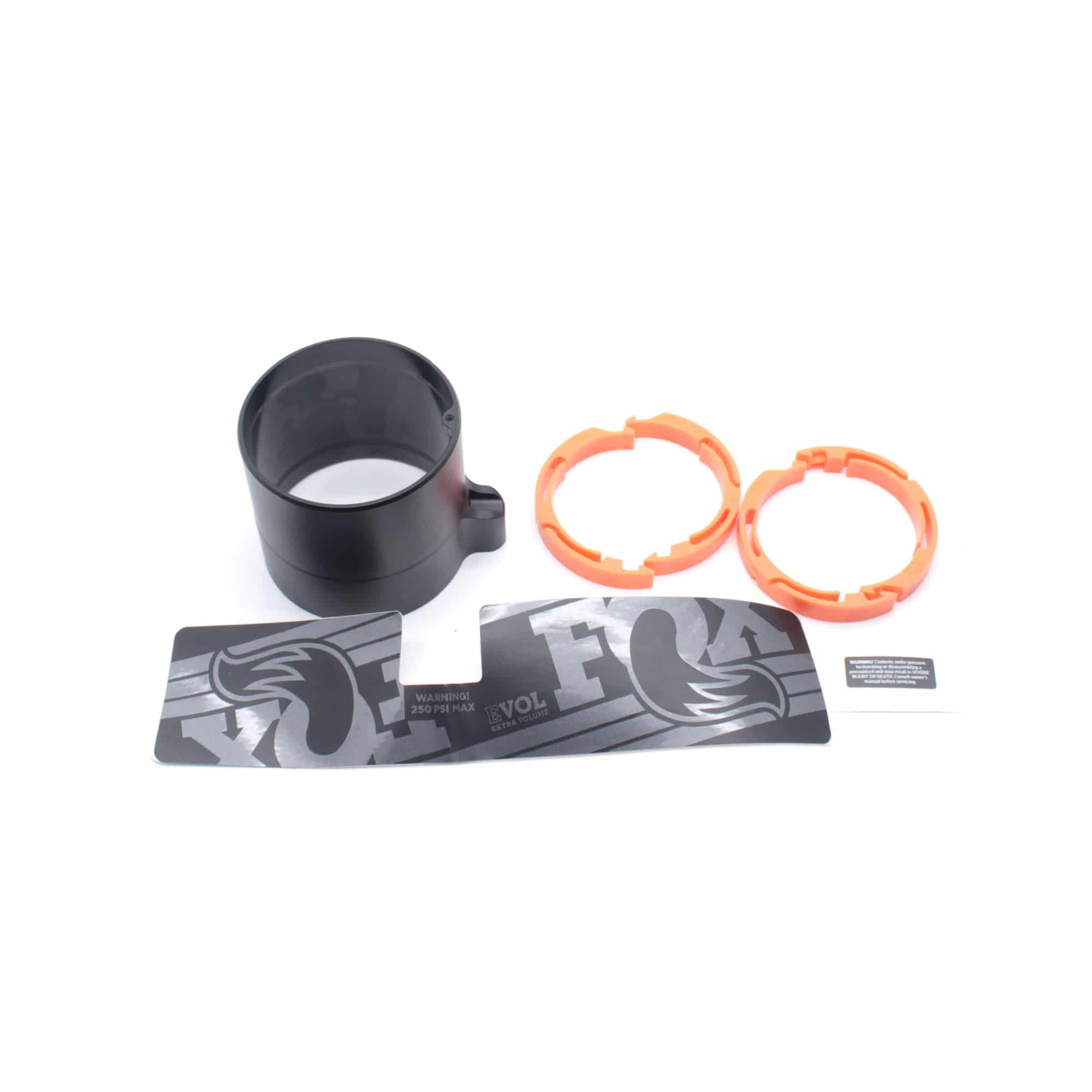 Fox Shock X2 Airsleeve Update Kit for rear shock maintenance, includes components and accessories for Fox suspension systems.