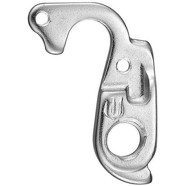 M Part Trek Gear Hanger made of durable aluminium, designed to protect bike frames and ensure smooth gear shifting.