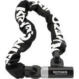 Kryptonite Kryptolok 995 integrated chain lock for bikes, 9.5mm thick, 95cm length, in gold color, with secure locking mechanism